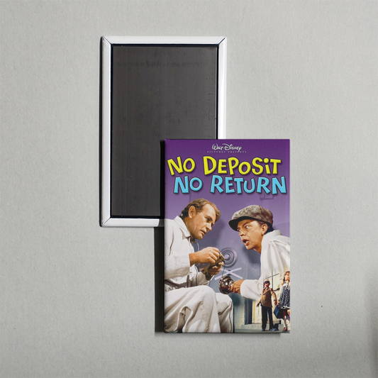 No Deposit, No Return Mini Movie Fridge Magnet