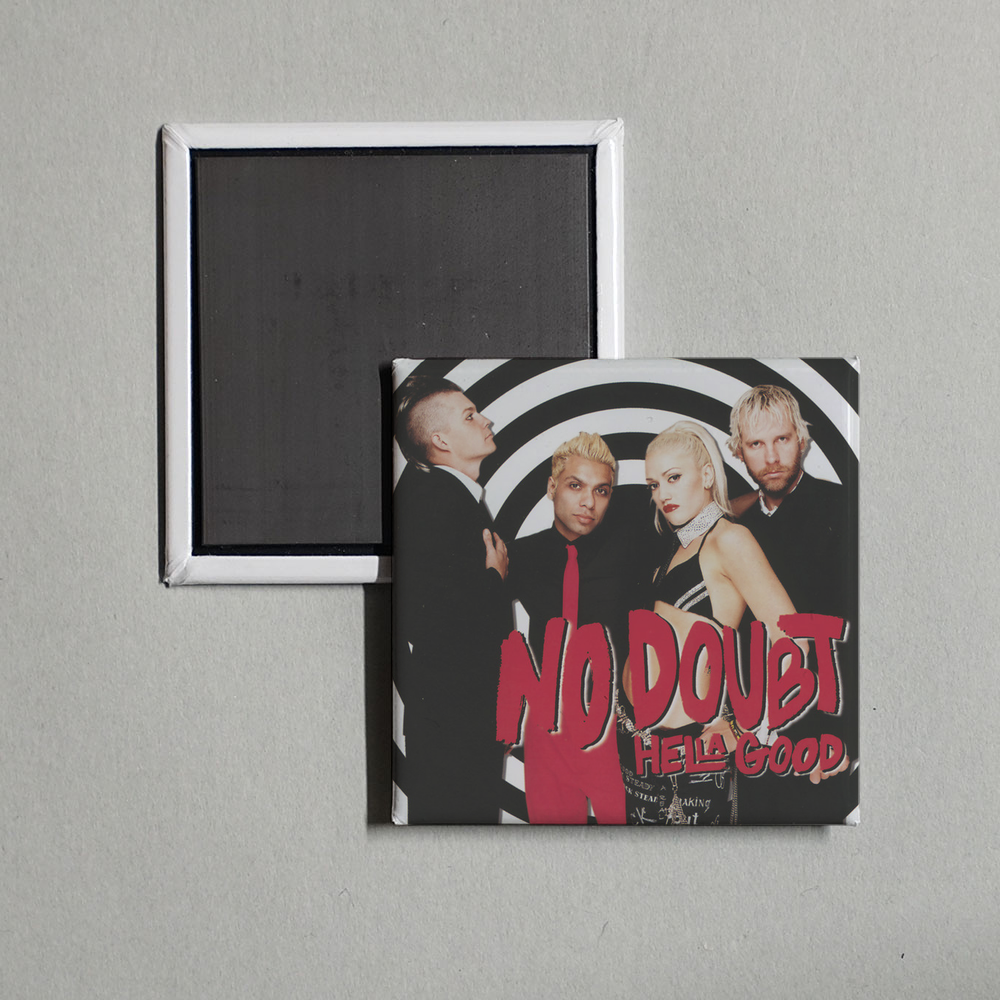 No Doubt - Hella Good Album Cover Fridge Magnet