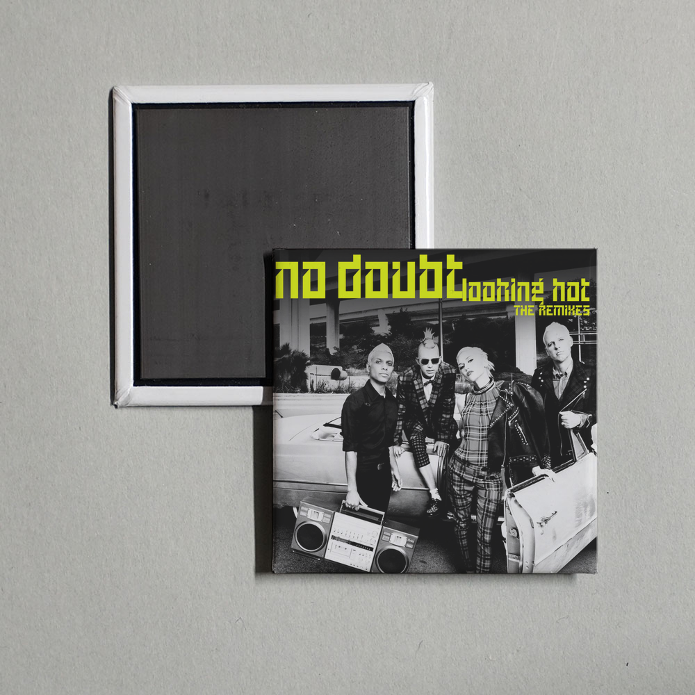No Doubt - Looking Hot (The Remixes) Album Cover Fridge Magnet