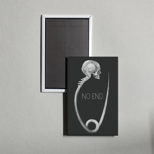 No End Mini Movie Fridge Magnet