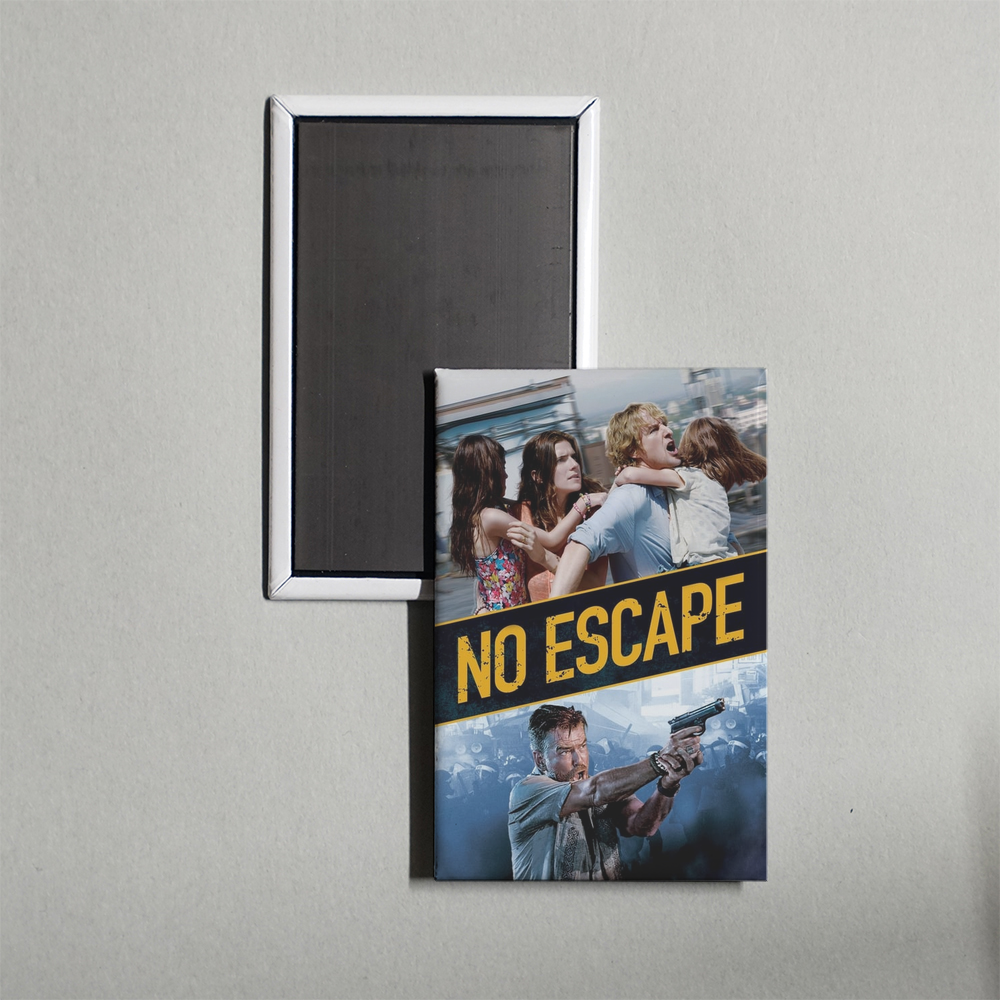 No Escape Mini Movie Fridge Magnet