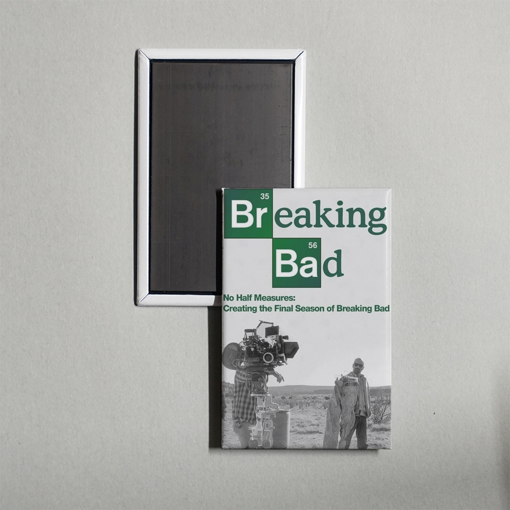 No Half Measures Creating the Final Season of Breaking Bad Mini Movie Fridge Magnet