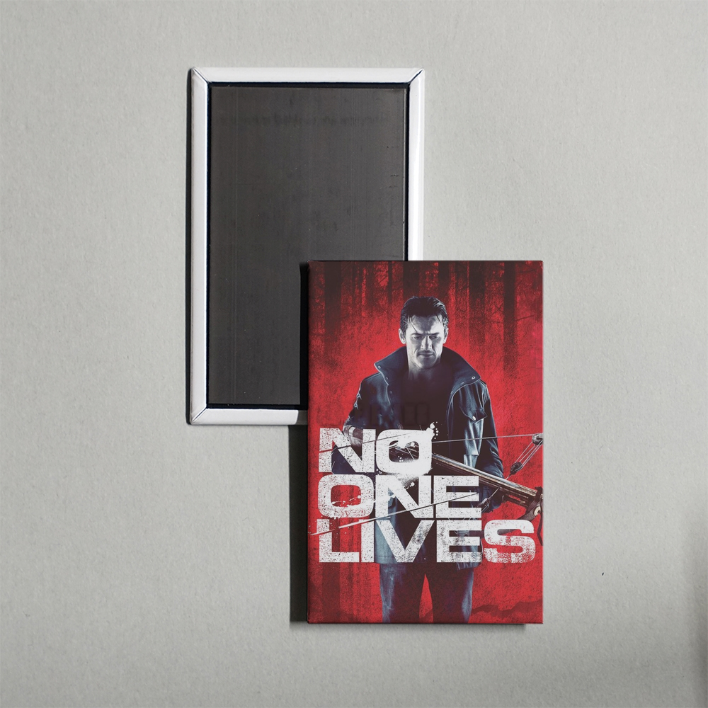 No One Lives Mini Movie Fridge Magnet
