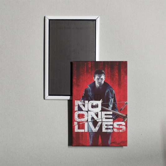 No One Lives Mini Movie Fridge Magnet