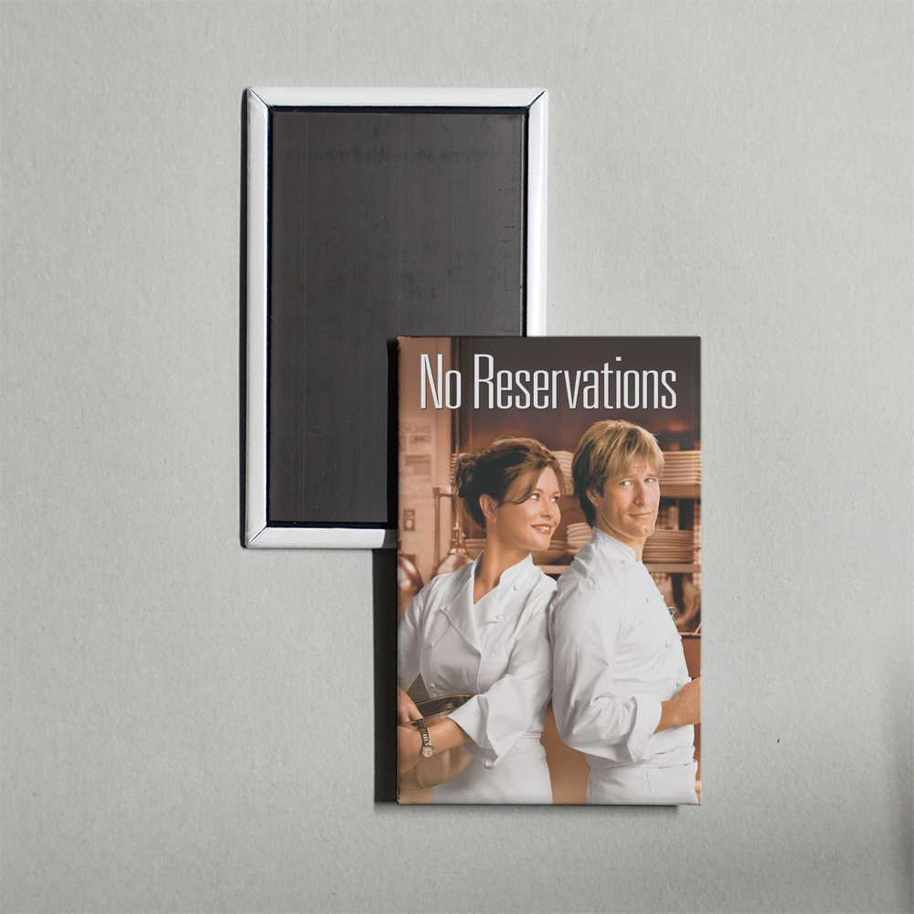 No Reservations Mini Movie Fridge Magnet