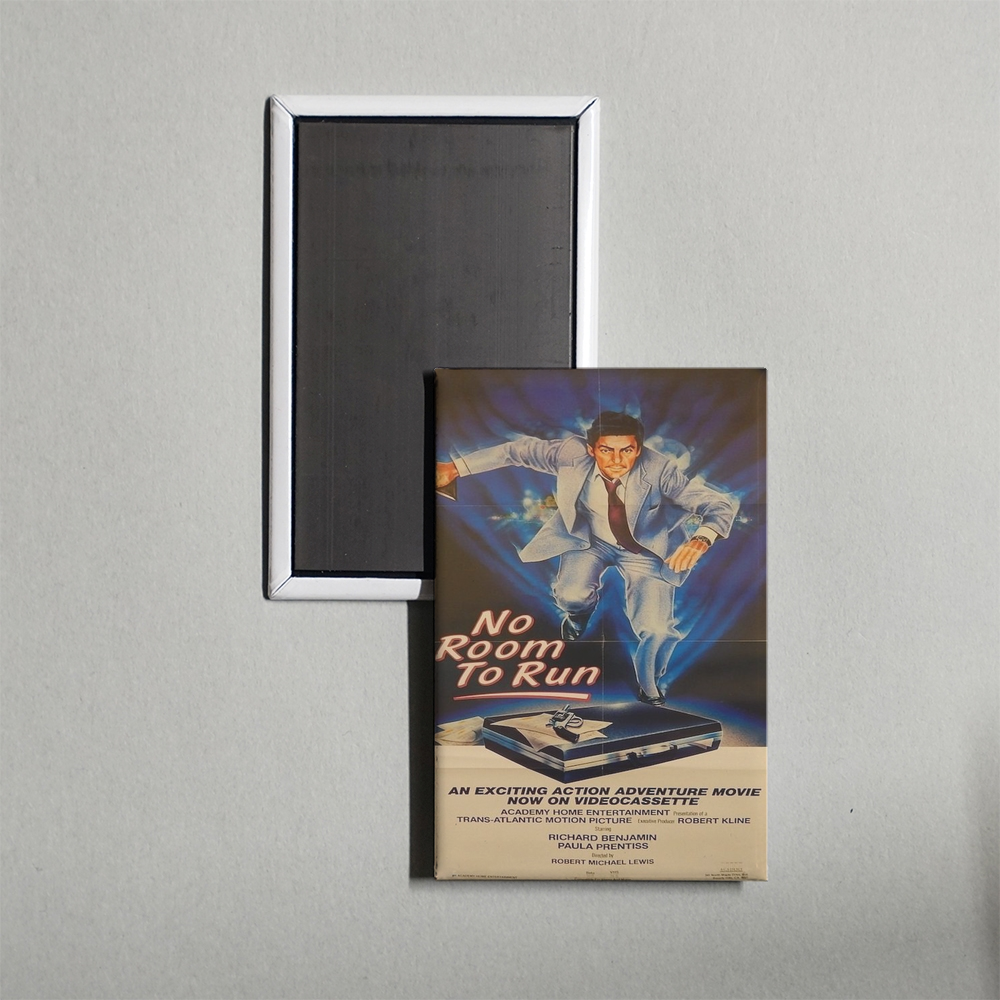 No Room to Run Mini Movie Fridge Magnet