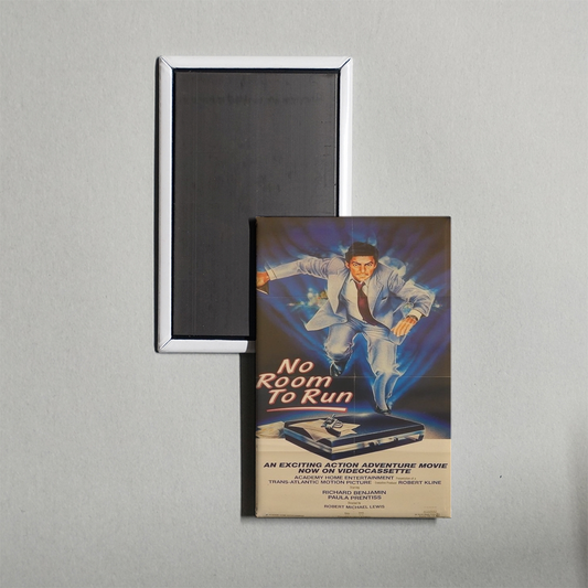 No Room to Run Mini Movie Fridge Magnet
