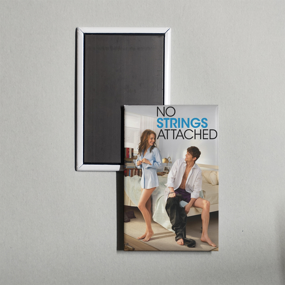 No Strings Attached Mini Movie Fridge Magnet