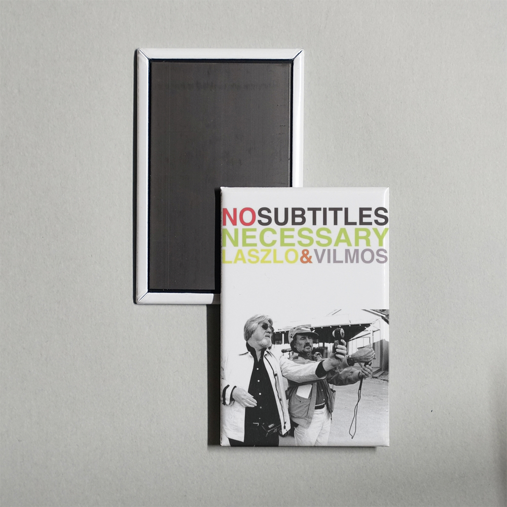 No Subtitles Necessary Laszlo & Vilmos Mini Movie Fridge Magnet