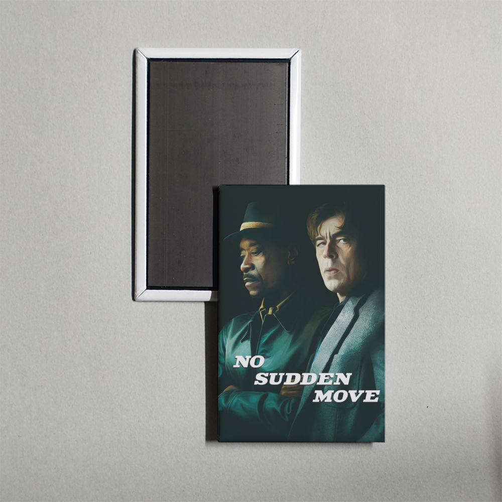 No Sudden Move Mini Movie Fridge Magnet