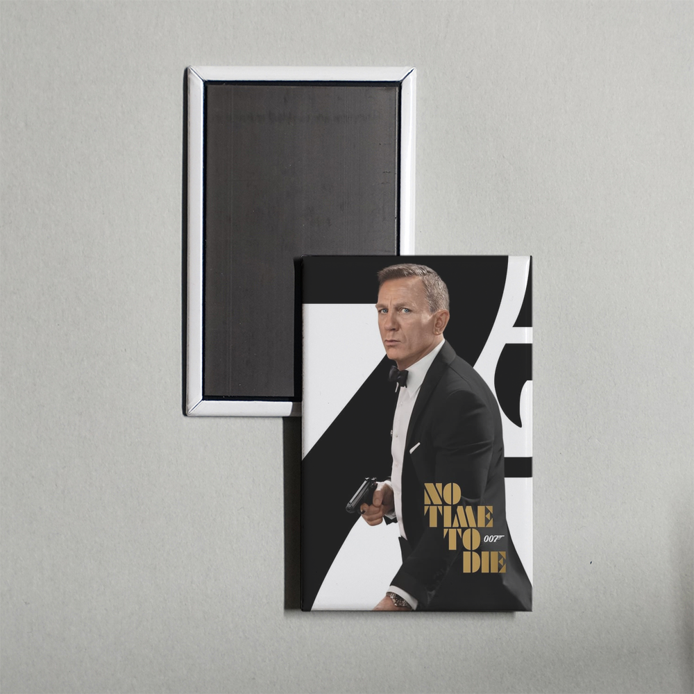 No Time to Die Mini Movie Fridge Magnet