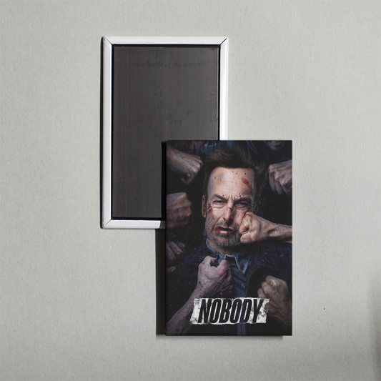 Nobody Mini Movie Fridge Magnet