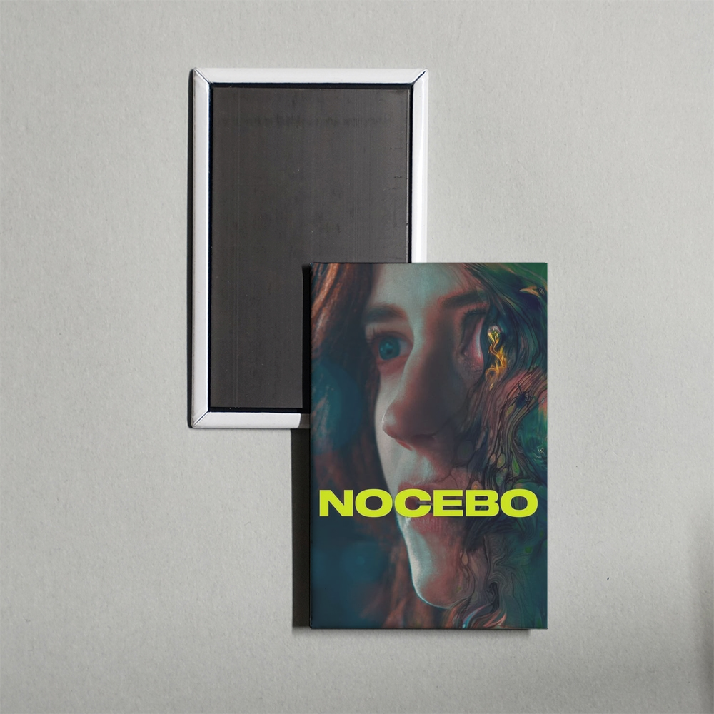 Nocebo Mini Movie Fridge Magnet