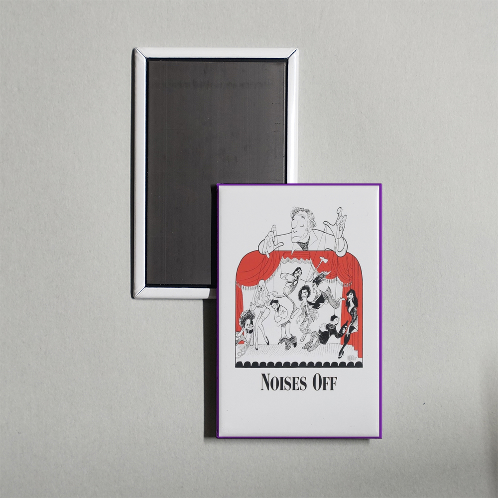 Noises Off... Mini Movie Fridge Magnet