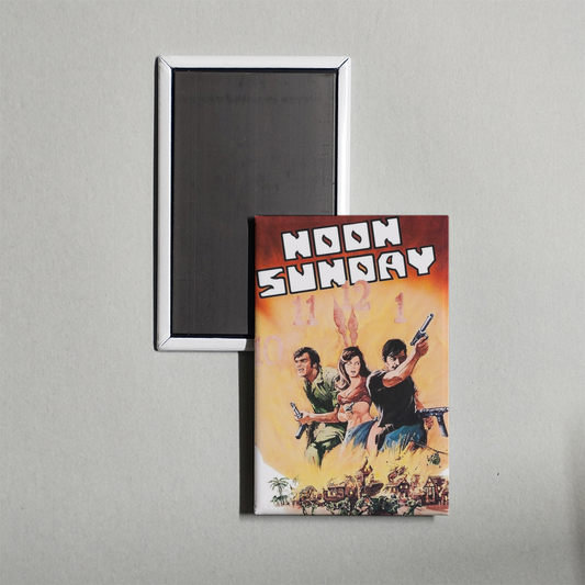Noon Sunday Mini Movie Fridge Magnet