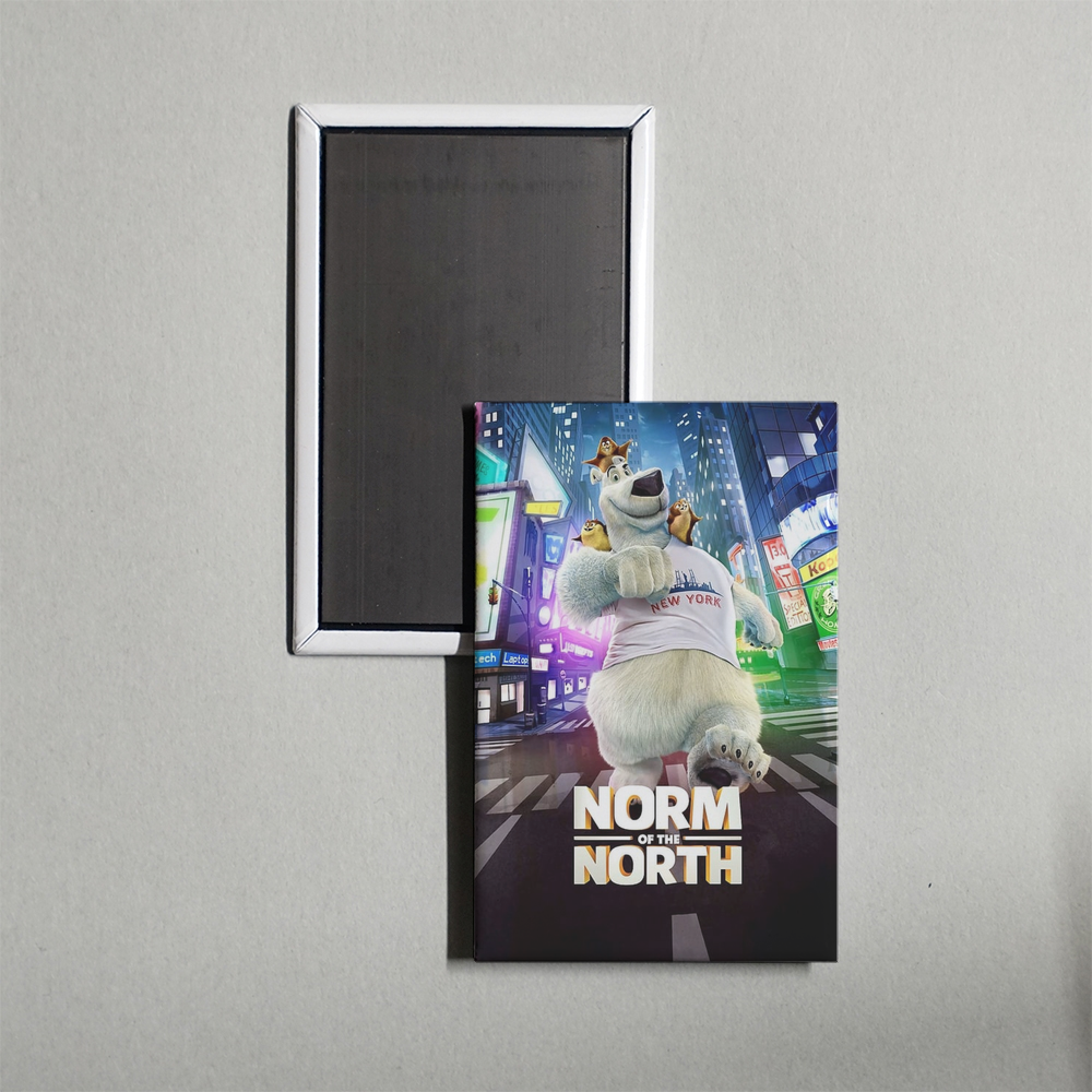 Norm of the North Mini Movie Fridge Magnet