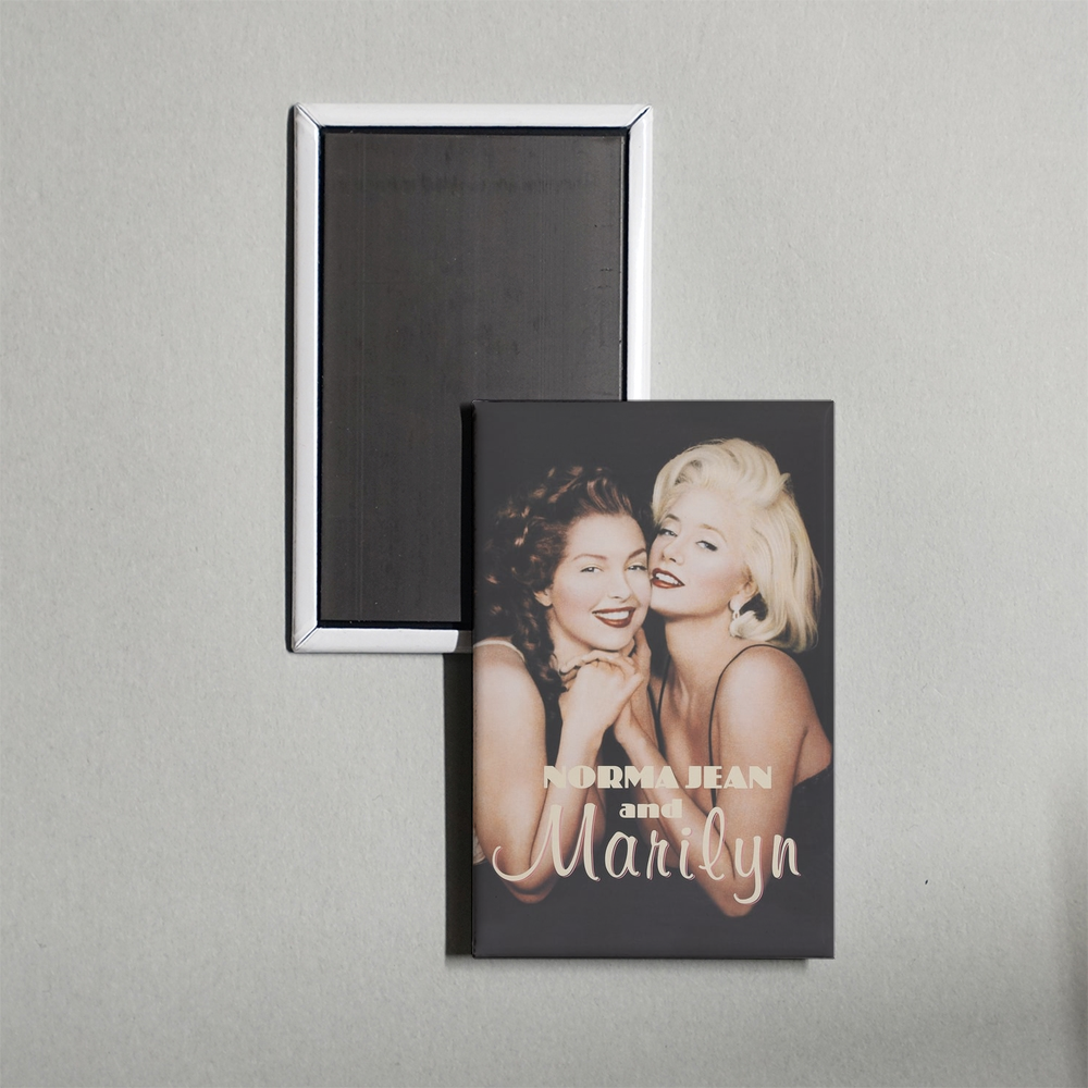Norma Jean & Marilyn Mini Movie Fridge Magnet