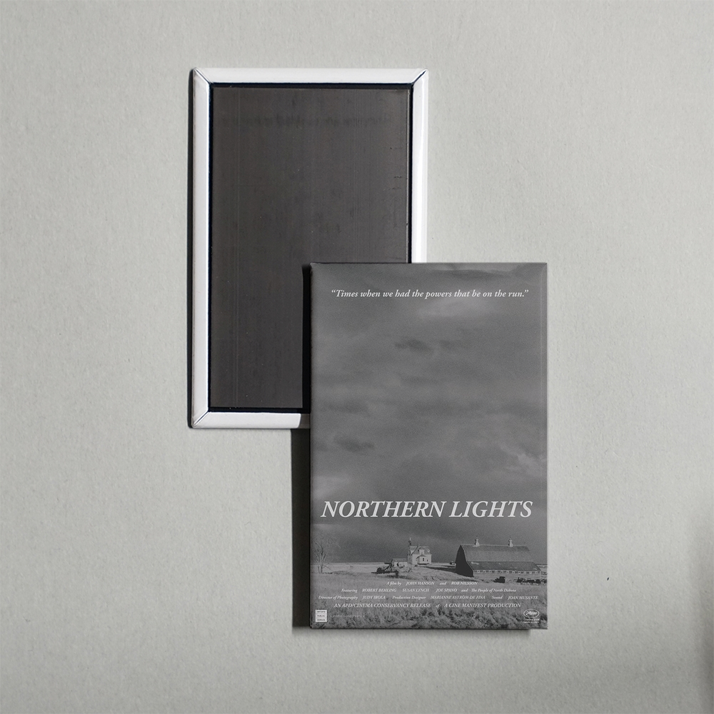 Northern Lights Mini Movie Fridge Magnet