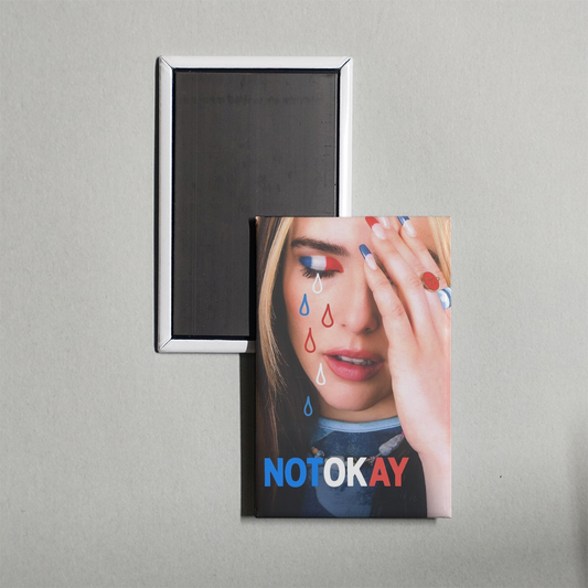 Not Okay Mini Movie Fridge Magnet