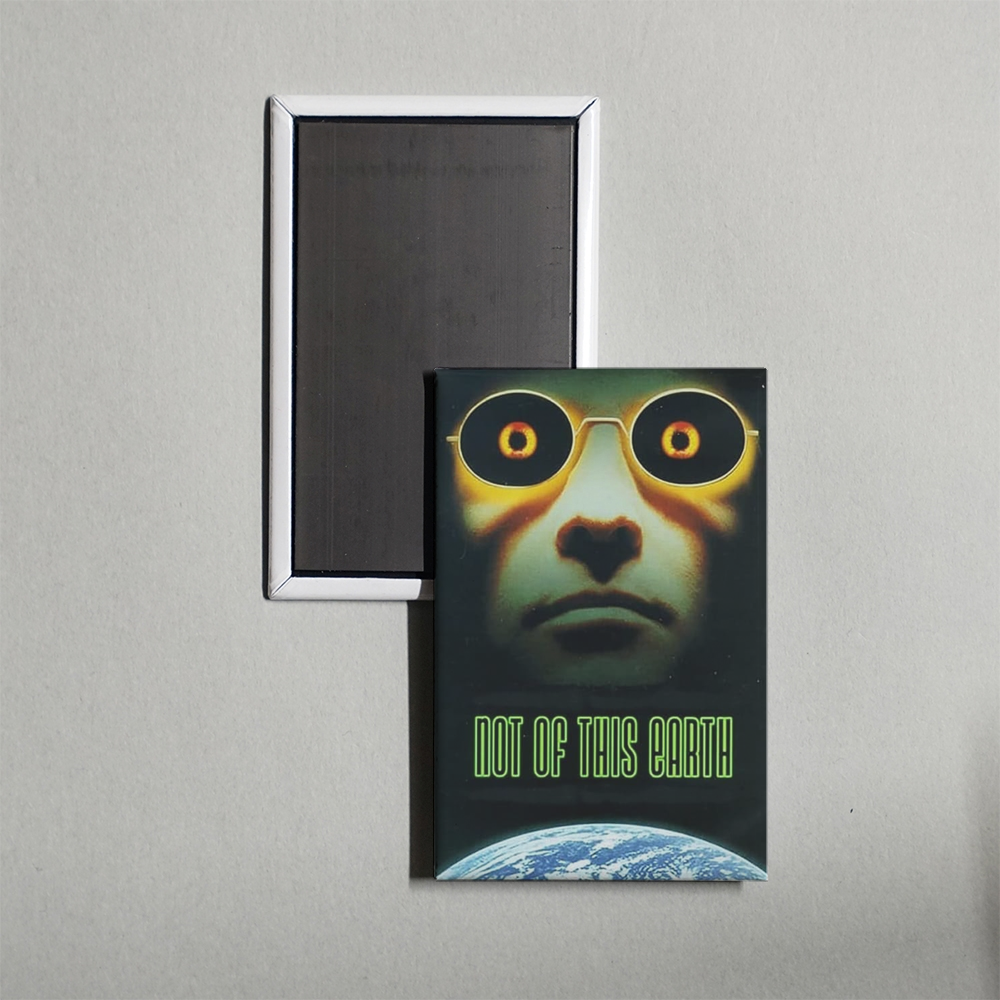Not of This Earth Mini Movie Fridge Magnet