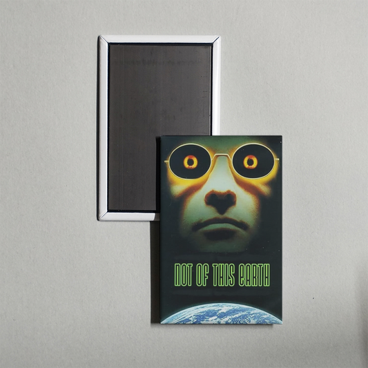 Not of This Earth Mini Movie Fridge Magnet