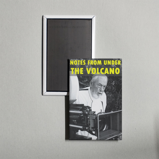 Notes from Under the Volcano Mini Movie Fridge Magnet