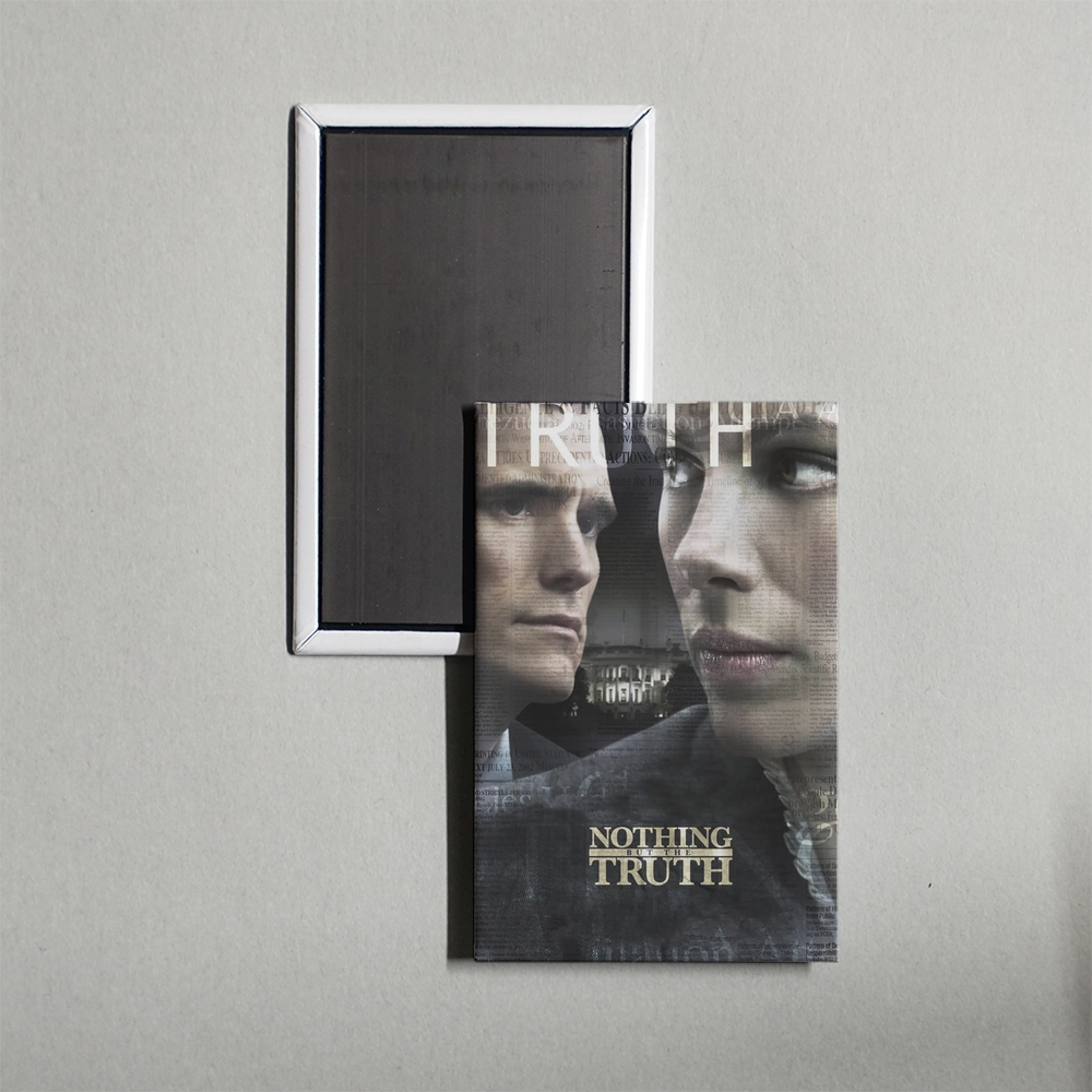 Nothing But the Truth Mini Movie Fridge Magnet