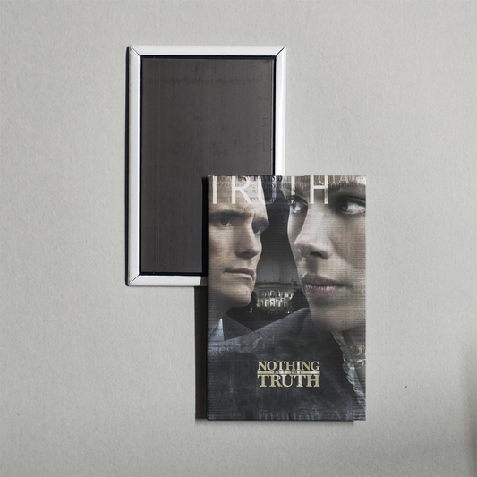 Nothing But the Truth Mini Movie Fridge Magnet
