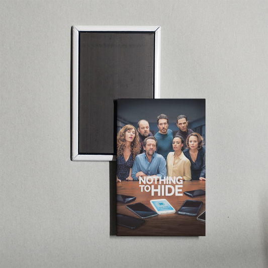 Nothing to Hide Mini Movie Fridge Magnet