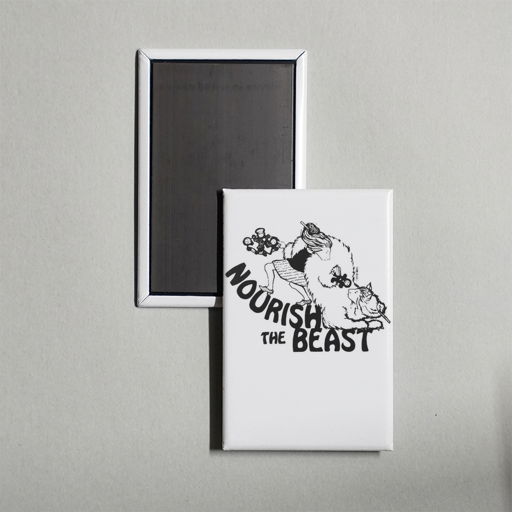 Nourish the Beast Mini Movie Fridge Magnet