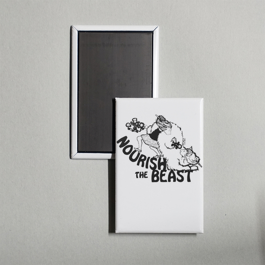 Nourish the Beast Mini Movie Fridge Magnet