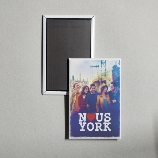 Nous York Mini Movie Fridge Magnet