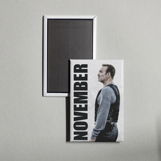 November Mini Movie Fridge Magnet