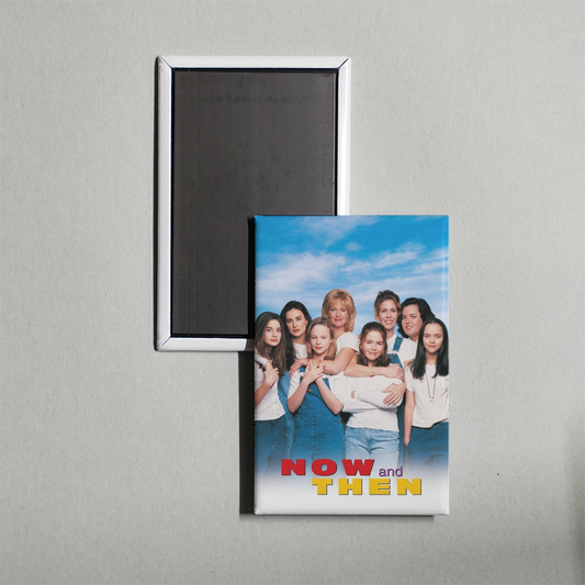 Now and Then Mini Movie Fridge Magnet