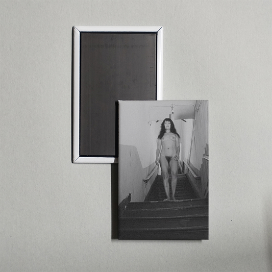 Nude Decending the Stairs Mini Movie Fridge Magnet