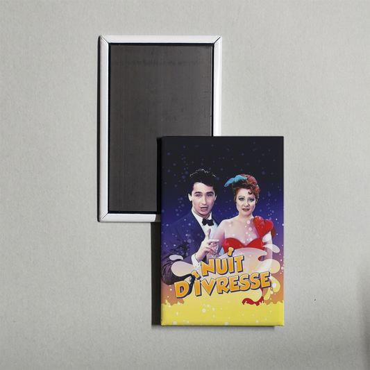 Nuit d'ivresse Mini Movie Fridge Magnet