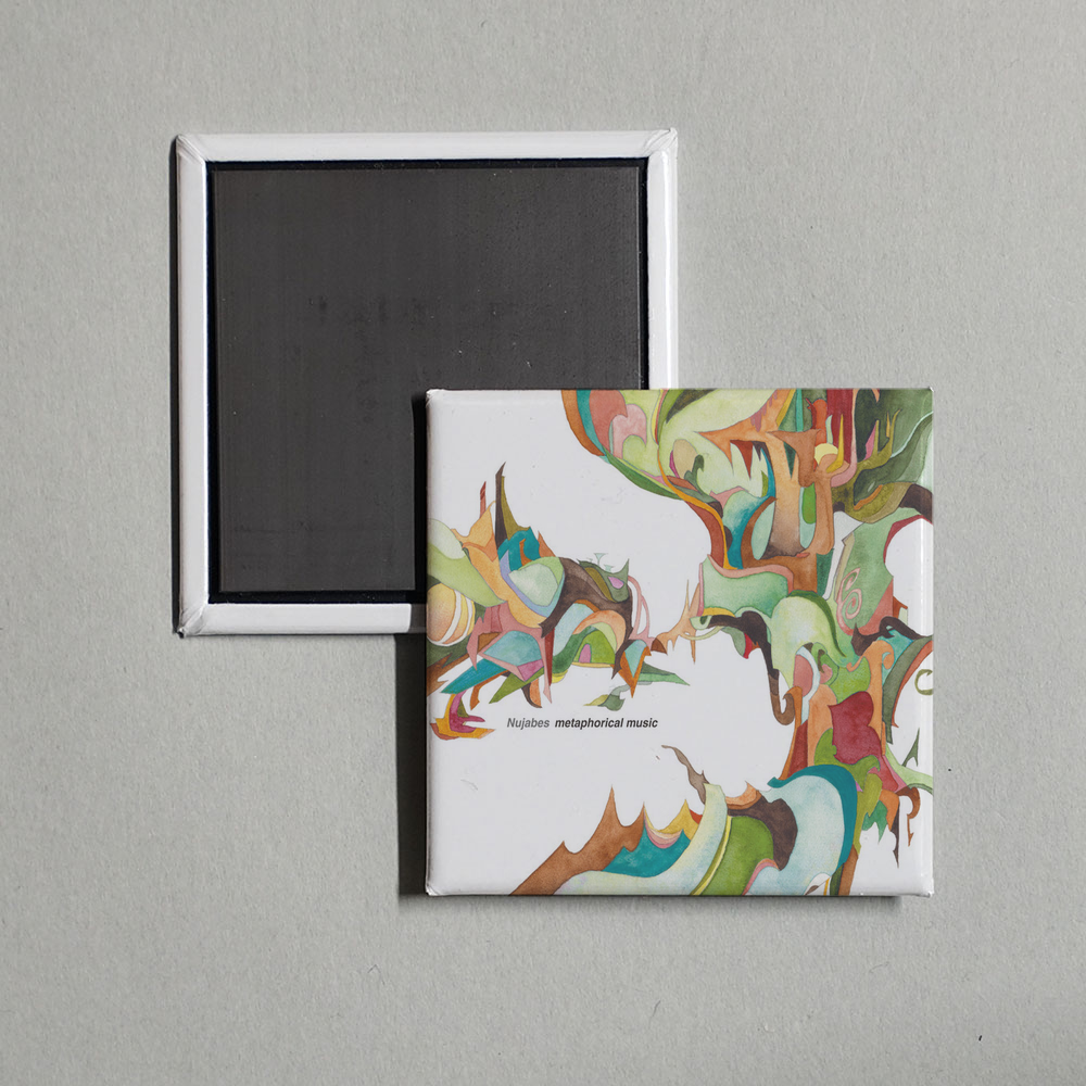 Nujabes - Metaphorical Music Album Cover Fridge Magnet