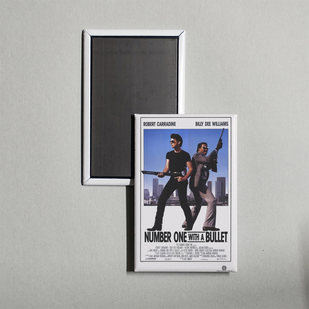 Number One with a Bullet Mini Movie Fridge Magnet
