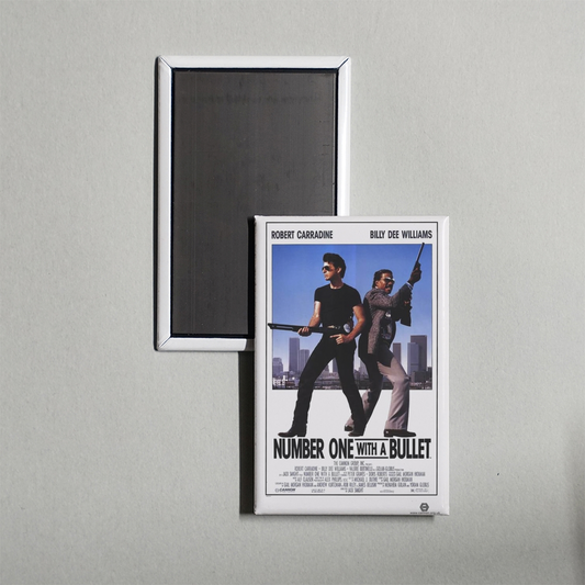 Number One with a Bullet Mini Movie Fridge Magnet