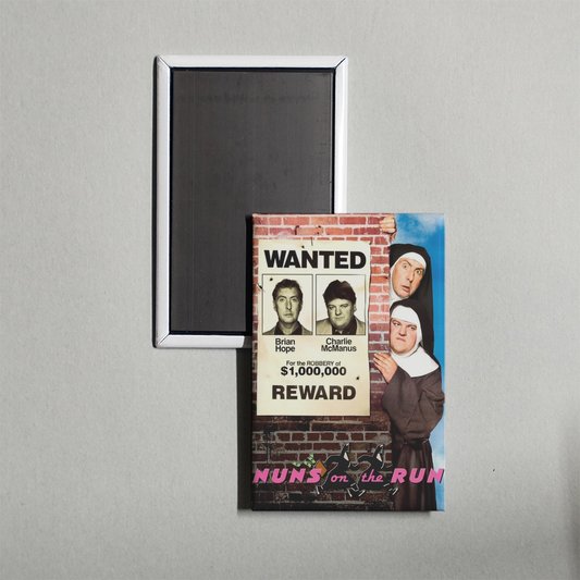Nuns on the Run Mini Movie Fridge Magnet