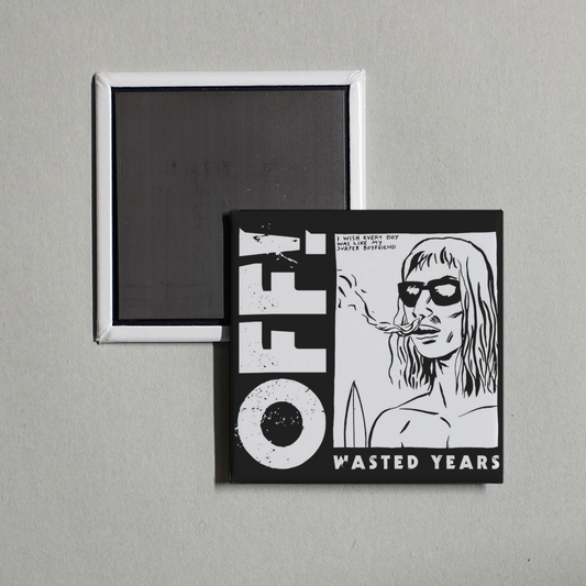 OFF! - Wasted Years Album Cover Fridge Magnet