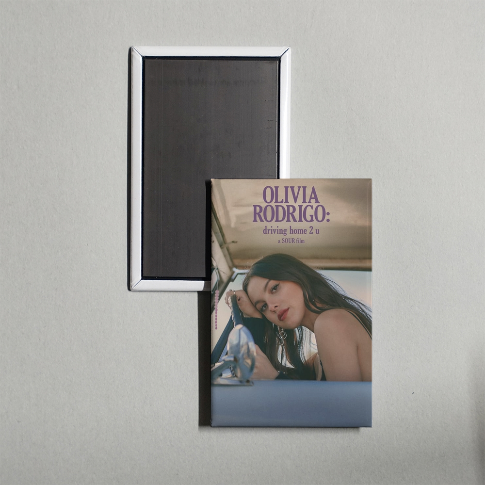 OLIVIA RODRIGO driving home 2 u (a SOUR film) Mini Movie Fridge Magnet