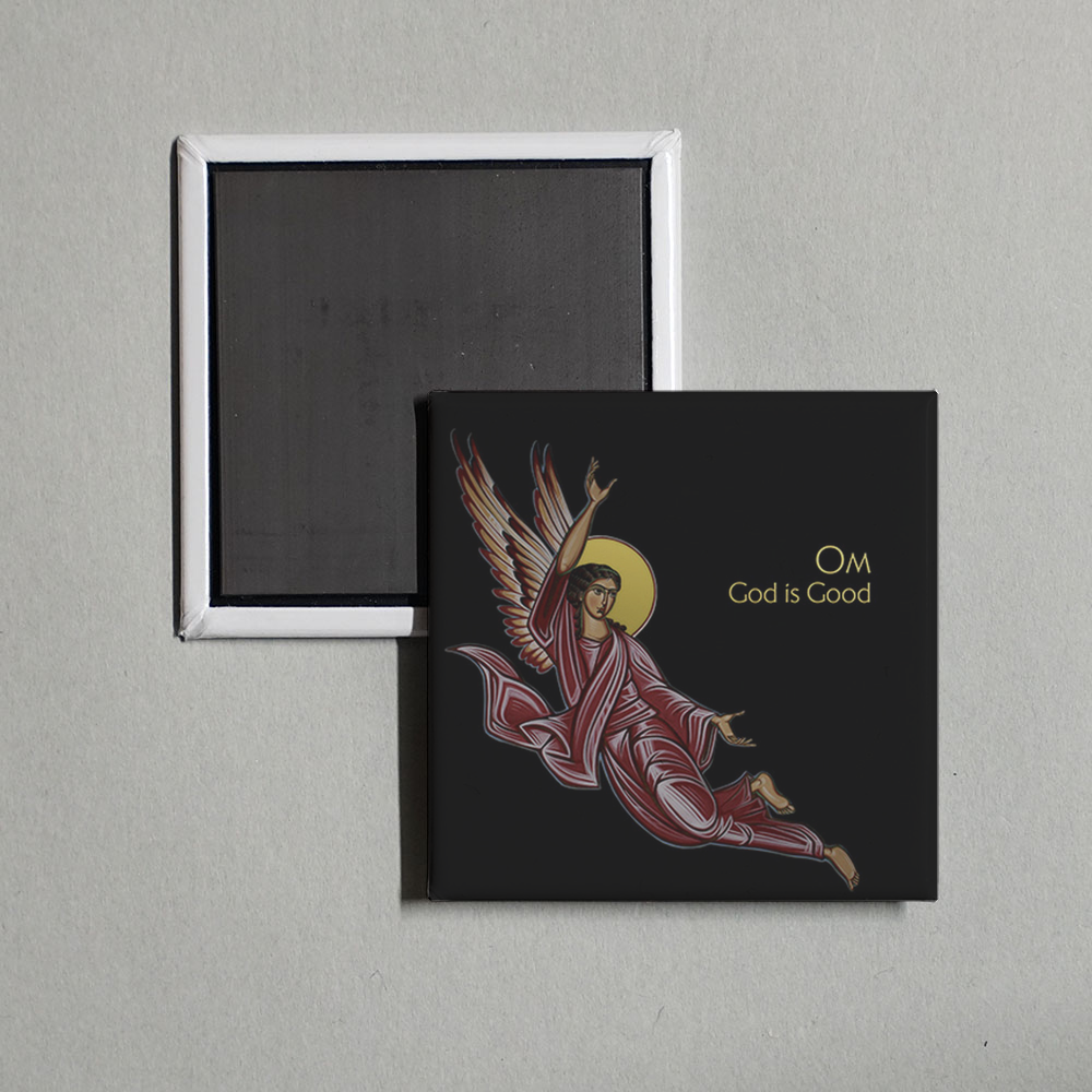 OM - God is Good Album Cover Fridge Magnet