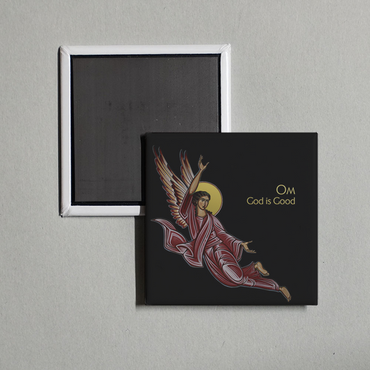 OM - God is Good Album Cover Fridge Magnet