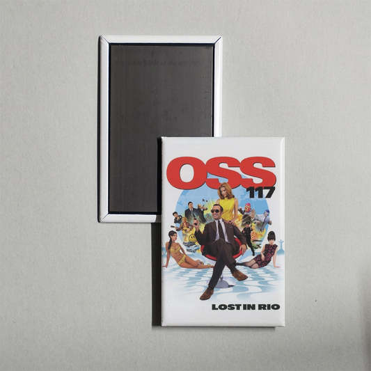OSS 117 Lost in Rio Mini Movie Fridge Magnet