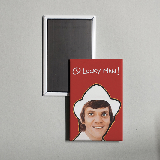 O Lucky Man! Mini Movie Fridge Magnet