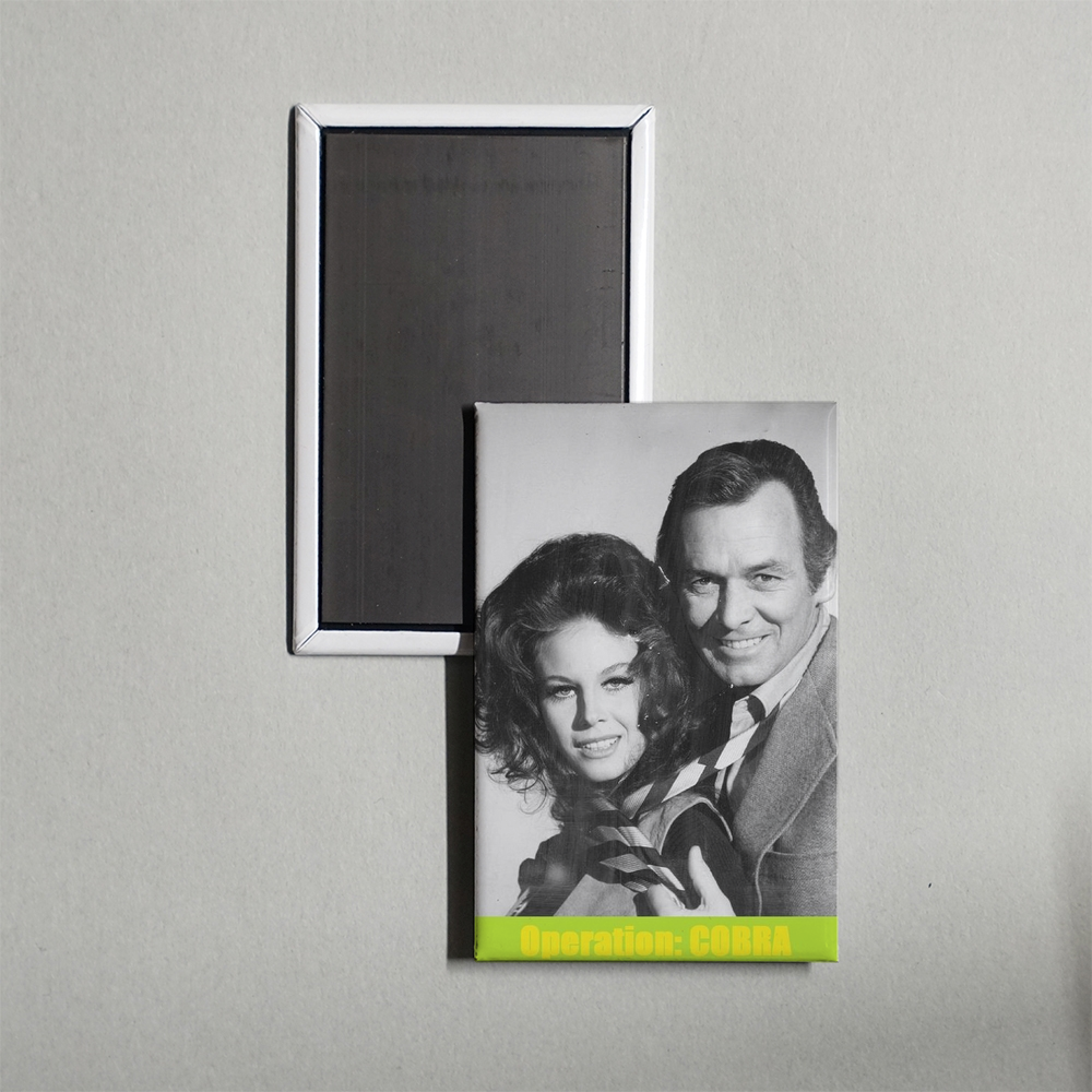 O'Hara, United States Treasury Operation Cobra Mini Movie Fridge Magnet