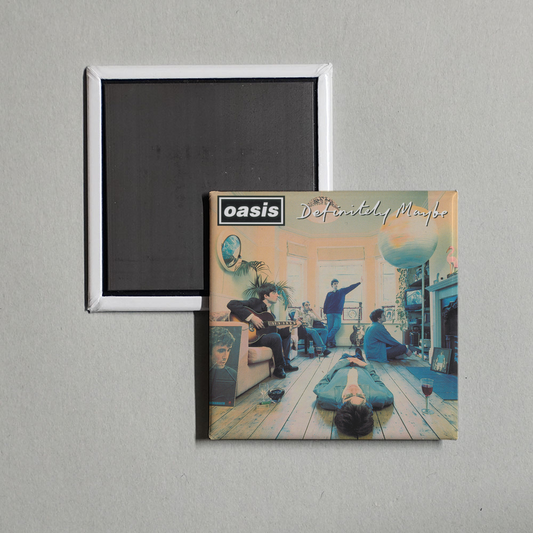 Oasis - Definitely Maybe (Deluxe Edition Remastered) Album Cover Fridge Magnet