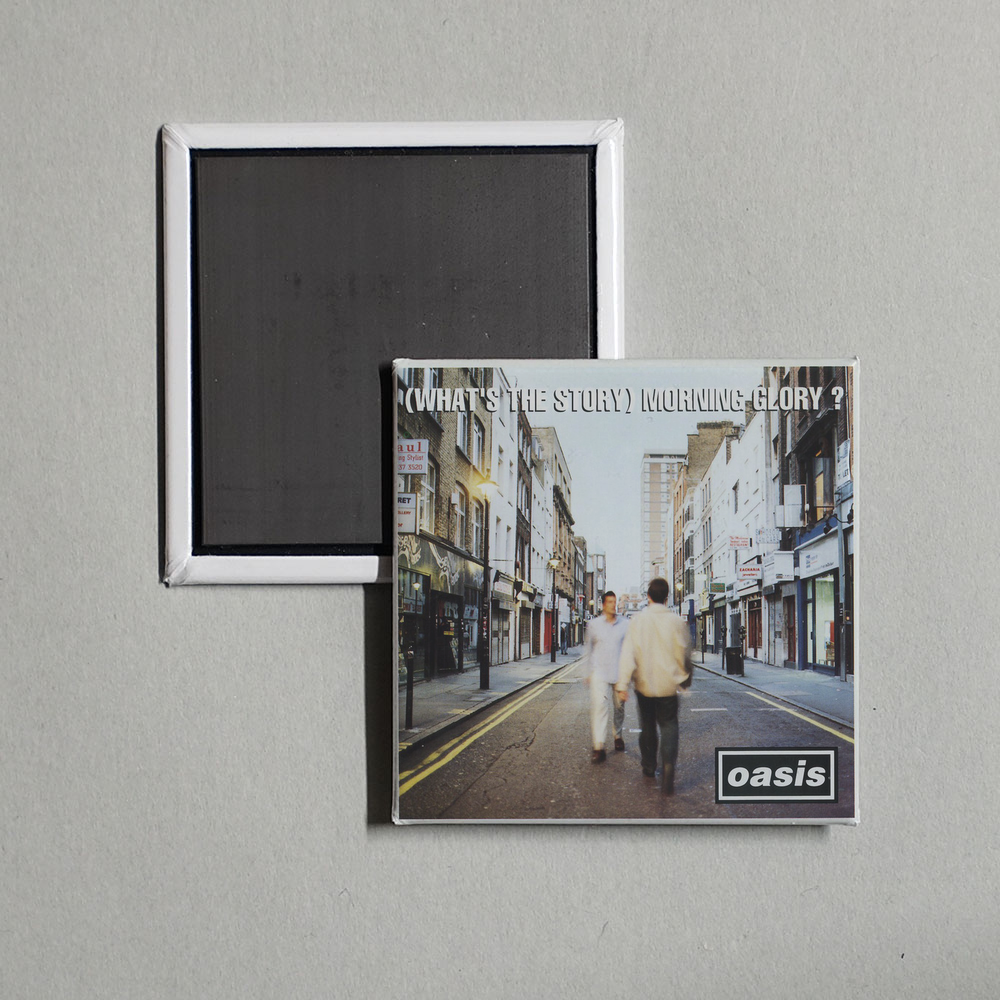 Oasis - (What's The Story) Morning Glory (Deluxe Remastered Edition) Album Cover Fridge Magnet