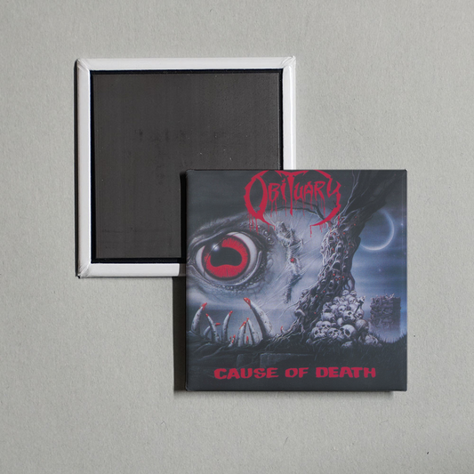 Obituary - Cause of Death (Reissue) Album Cover Fridge Magnet